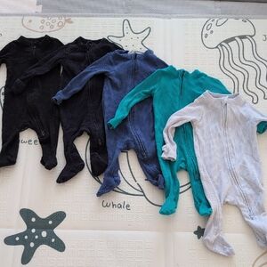 Baby Ribbed Pyjama 0-3m